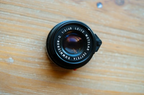 Leica leitz summicron 40mm - leitz,
