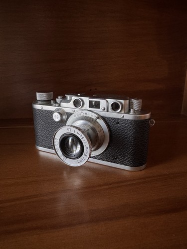 Leica iiib camera leitz - iiib, w/